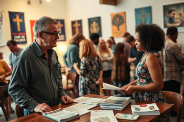 A diverse community exploring Christian options and denominations.