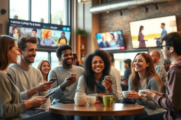 A collage of logos from various Christian streaming platforms showcasing their diverse faith-based content.