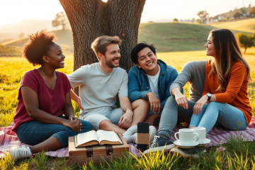 A couple engaging in conversation over coffee, representing secure Christian dating.