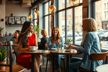 A beautiful Russian single woman smiling, ready to connect.