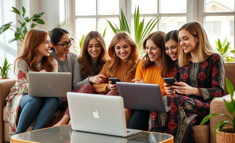 A collage of beautiful Russian single women looking for meaningful connections online.