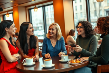 A collage showing real single Russian women ready to chat and connect online.