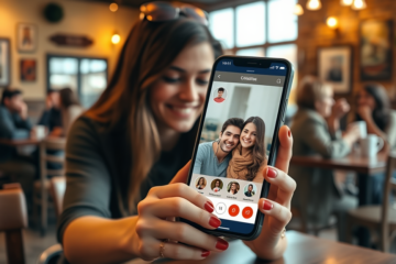 A couple enjoying a moment together, symbolizing love found through a Christian dating app.